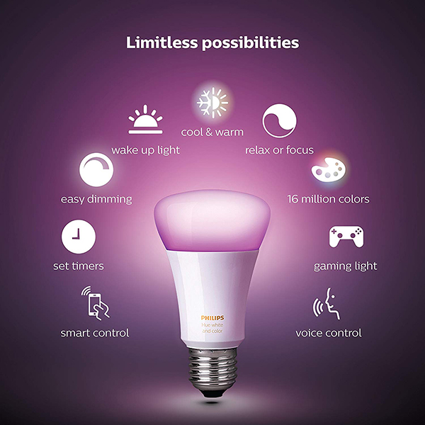 b&oacute;ng đ&egrave;n led th&ocirc;ng minh philips