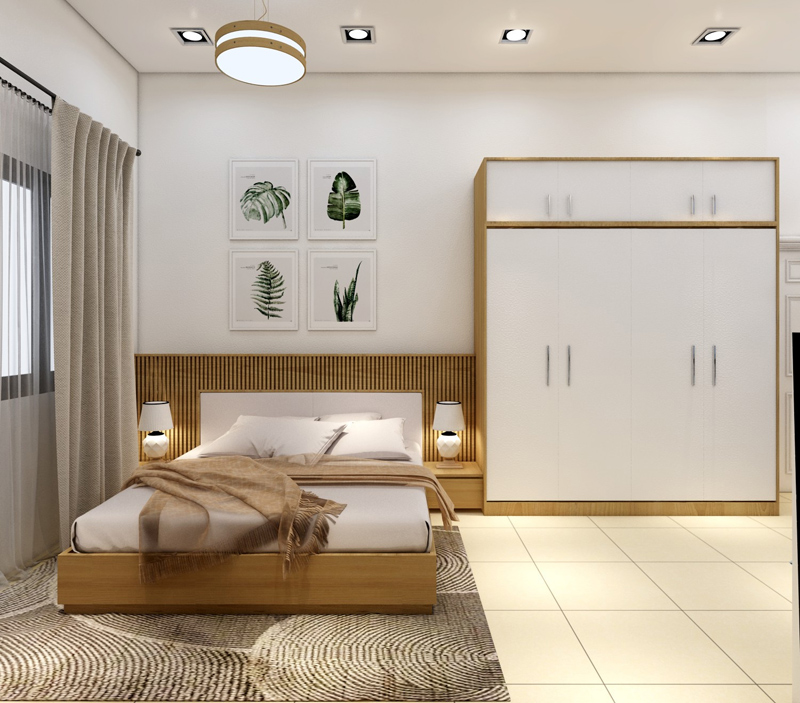 đ&egrave;n led chiếu s&aacute;ng ph&ograve;ng ngủ
