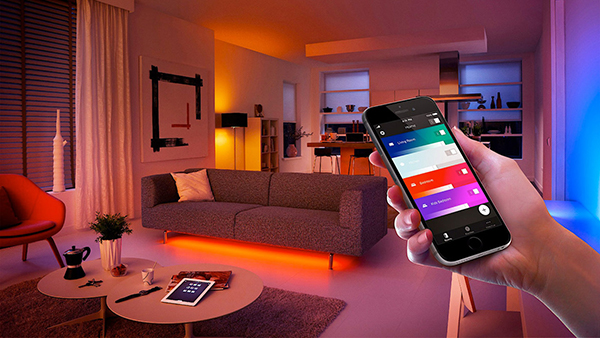 điều khiển đ&egrave;n led th&ocirc;ng minh qua ứng dụng 