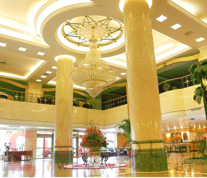 đ&egrave;n led chiếu s&aacute;ng trong kh&aacute;ch sạn 