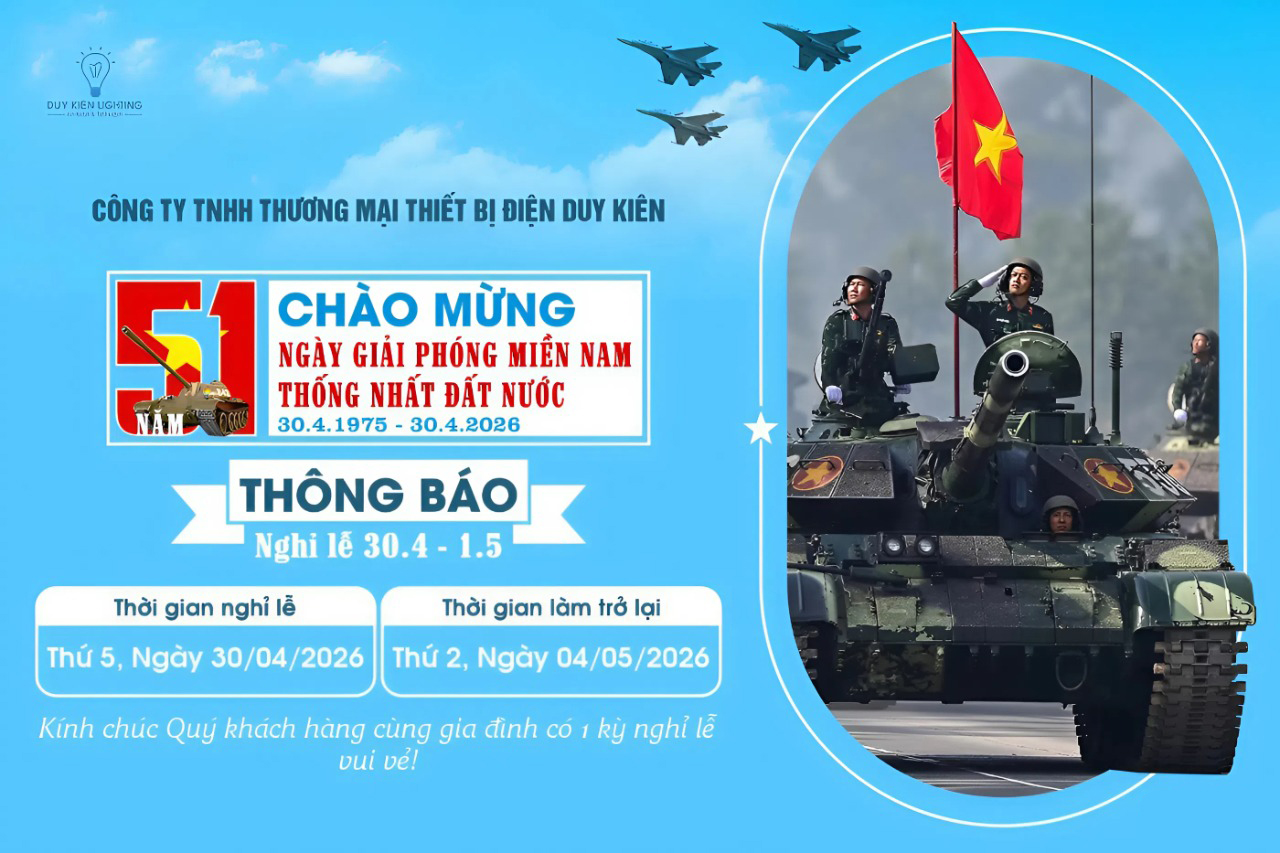 Thông báo 30/4 -1/5