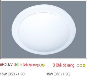 Đèn Led ốp trần Anfaco AFC 077-15W