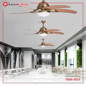 Quạt đèn trang trí Kaiyokuban YAMA 4054