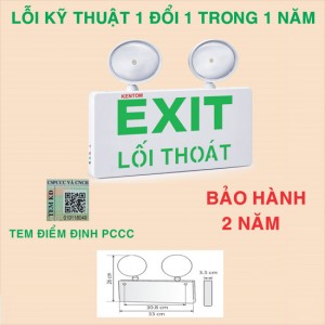 Đèn Exit lối thoát KT730(1 mặt)