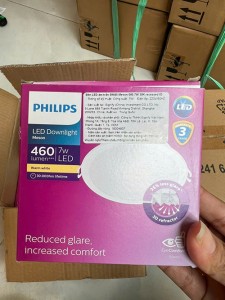 Đèn LED âm trần Philips Meson 090 7W recessed Philips