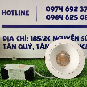 Đèn led downlight âm trần DK-DL15 mặt kiểu