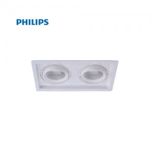 Đèn led âm trần chiếu điểm GD391B 2XLED10/830 PSU-E WB Philips