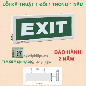 ĐÈN LỐI THOÁT KT 120 2 Mặt