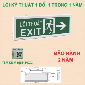 Đèn thoát hiểm KT-630 Kentom