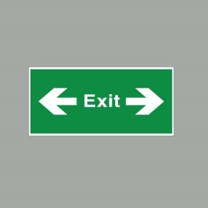 Phụ Kiện Đèn Báo Exit Đa Năng 1 Mặt Trái Phải MPE