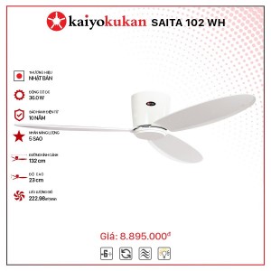 Quạt trần trang trí giá rẻ Kaiyo SAITA-102